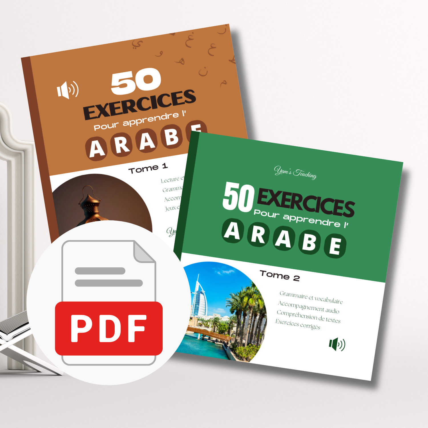 50 exercices pour apprendre l'arabe (tomes 1 et 2) PDF